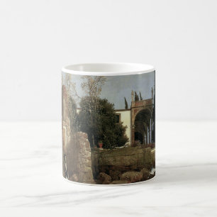 Caneca De Café Villa à Beira-Mar de Arnold Bocklin, Arte Simbolis