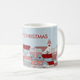 Caneca De Café Village Holiday Coffee Mug