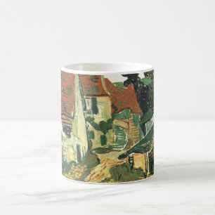 Caneca De Café Village Street em Auvers por Vincent van Gogh