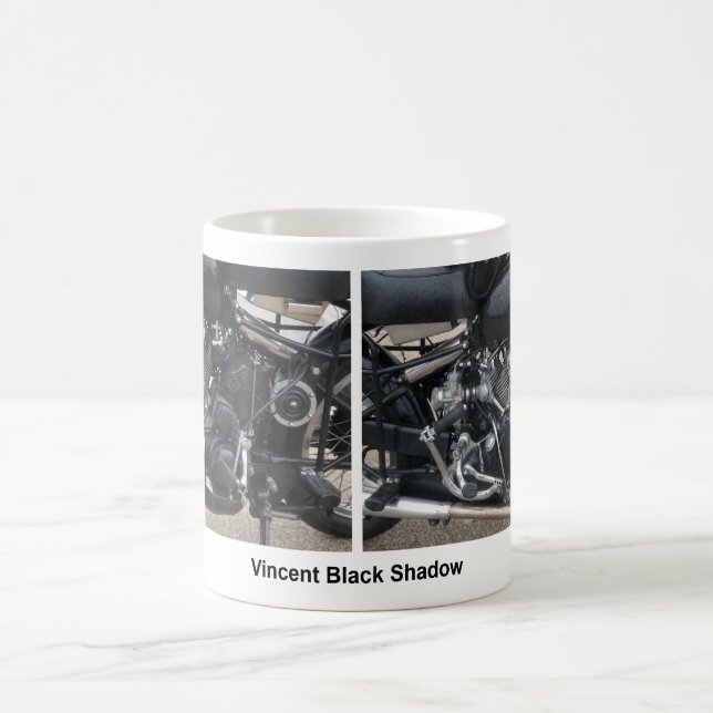 Caneca De Café Vincent Black Shadow. (Centro)
