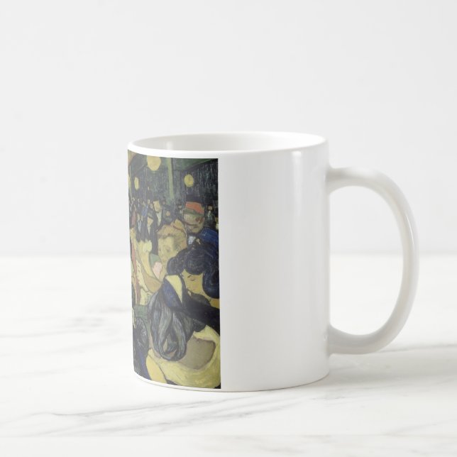 Caneca De Café Vincent van Gogh - A Sala de Dança em Arles (Direita)
