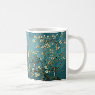 Caneca De Café Vincent Van Gogh - Árvore de Amêndoa Brilhante