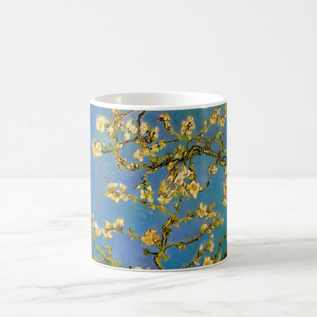 Caneca De Café Vincent van Gogh - Árvore de Amêndoa Brilhante (Centro)
