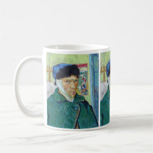 Caneca De Café Vincent van Gogh - Autorretrato com ouvido colado