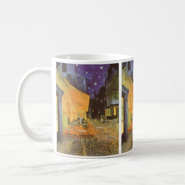 Caneca De Café Vincent van Gogh - Cafe Terrace à Noite (Esquerda)