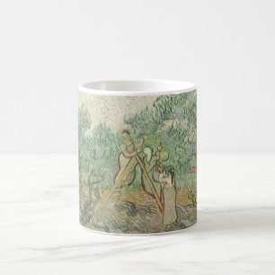 Caneca De Café Vincent van Gogh - Colheita de Oliveiras