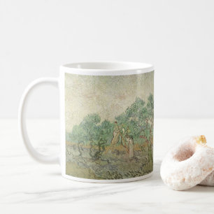 Caneca De Café Vincent van Gogh - Colheita de Oliveiras