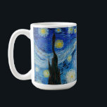 Caneca De Café Vincent Van Gogh é a Noite Estrelada<br><div class="desc">Mergulhe na beleza hipnotizante da Noite Estrelada de Vincent Van Gogh com esta impressão de arte reprodutiva de alta qualidade. Possuir uma história artística e deixar o brilhantismo da obra-prima de Van Gogh iluminar os seus arredores.</div>