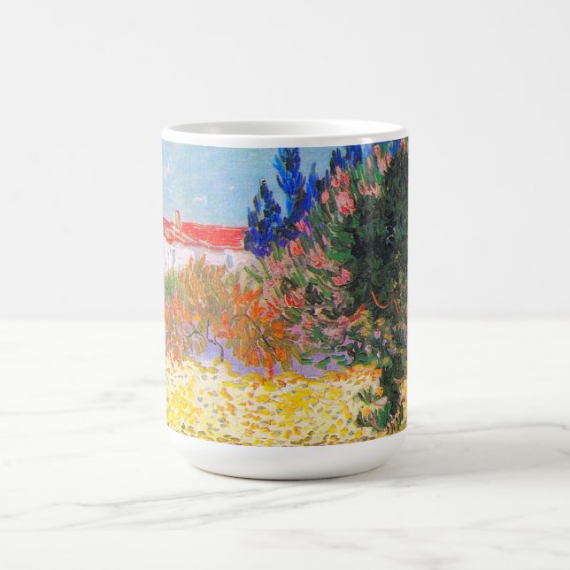 Caneca De Café Vincent Van Gogh Flor Garden (Centro)