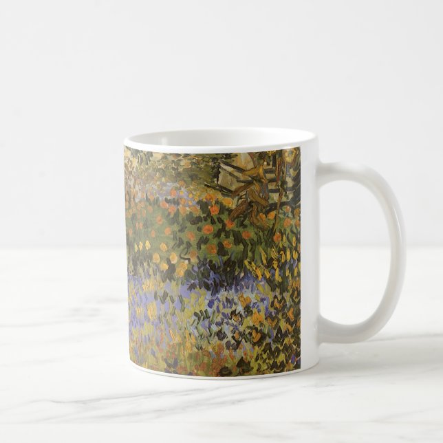 Caneca De Café Vincent van Gogh - Jardim de Flores (Direita)