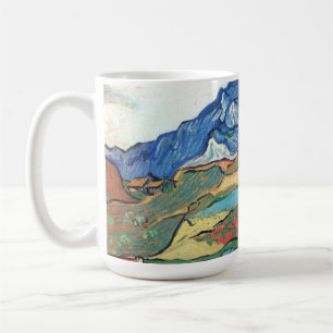 Caneca De Café Vincent Van Gogh - Les Alpilles Mountain Landscape