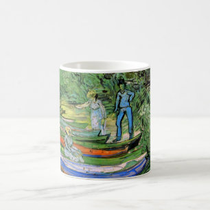 Caneca De Café Vincent van Gogh - Margem do Oise em Auvers
