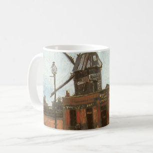 Caneca De Café Vincent van Gogh - Moulin de la Galette, Moinho de