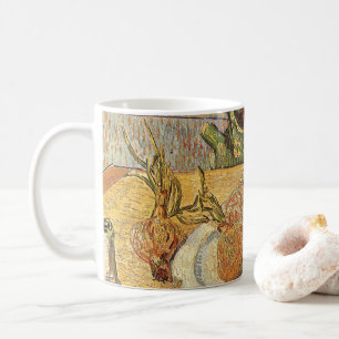 Caneca De Café Vincent van Gogh - Natureza Morta com Quadro de De