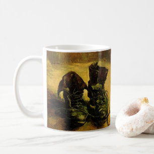 Caneca De Café Vincent van Gogh - Natureza Morta com um Par de Sa