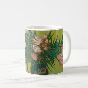 Caneca De Café Vincent Van Gogh Oleander pintura em flor