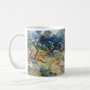 Caneca De Café Vincent van Gogh - Oliveiras: Céu azul-claro