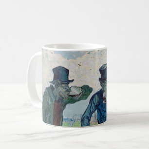 Caneca De Café Vincent van Gogh - Os Bebidas, depois de Daumier