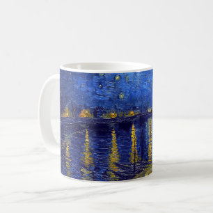 Caneca De Café Vincent Van Gogh, pintura A Noite Estrelada