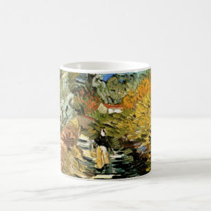Caneca De Café Vincent van Gogh Road em Santo-Remy, figura femini