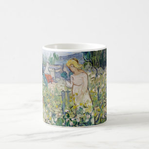Caneca De Café Vincent van Gogh - Senhorita Gachet em seu Jardim