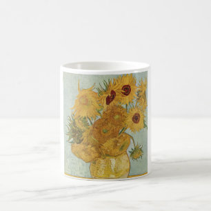 Caneca De Café Vincent van Gogh Still Life Vase (Vaso salva-vidas