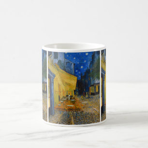 Caneca De Café Vincent van Gogh - Terraço do Café à Noite