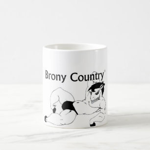Caneca De Café Vindo… ao país de Brony