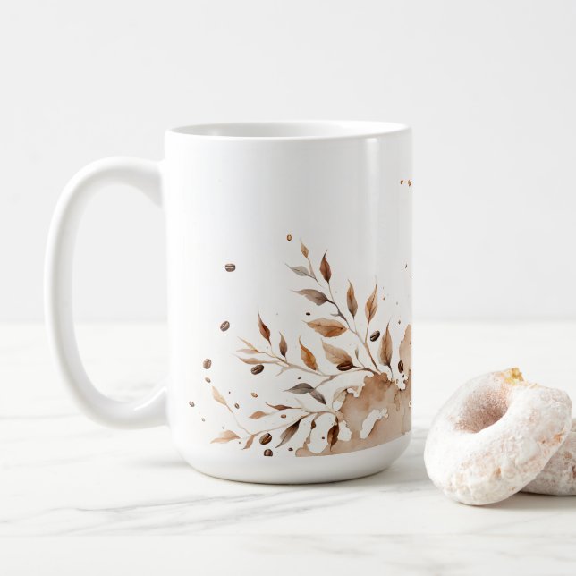 Caneca De Café Vinha de café - Viciados em café (Com Donut)