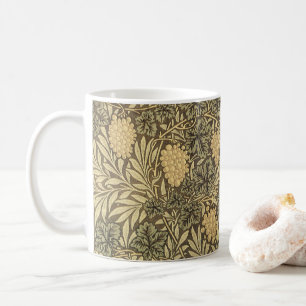 Caneca De Café Vinha por William Morris, Padrões de Tecidos Vinta