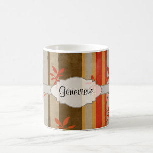Caneca De Café Vinhas e tiras de outono
