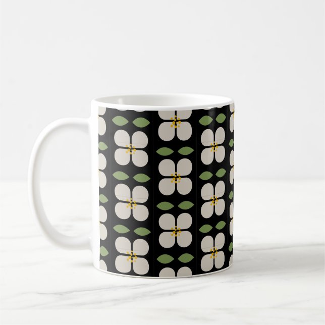 Caneca De Café VINHAS FÍBRICAS Pretas e Brancas (Esquerda)