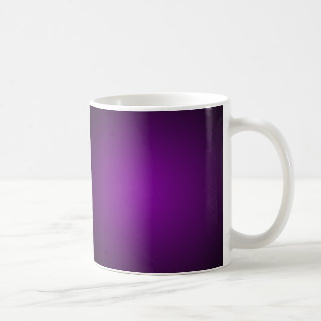 Caneca De Café Vinheta-Preta-Roxo-Cinzento (Direita)