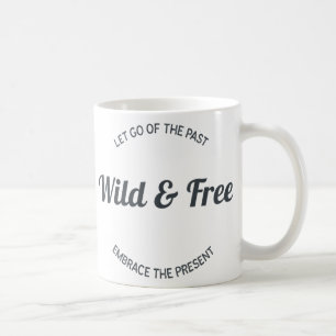 Caneca De Café Vinheta Selvagem E Livre