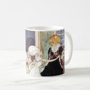 Caneca De Café Vintage 12 princesas dançantes de Kay Nielsen
