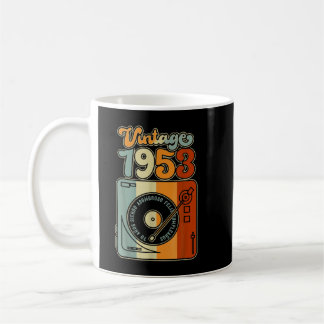Caneca De Café Vintage 1953 70 Anos Sendo Um Feliz Aniversário
