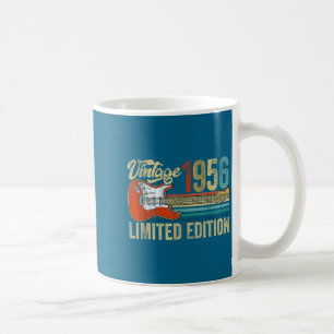 Caneca De Café Vintage 1956 70º aniversário 70 anos de idade viol