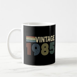 Caneca De Café Vintage 1985 Presentes de aniversário para homens 