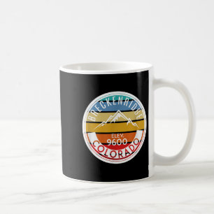 Caneca De Café Vintage 70s 80s Breckenridge Colorado Rocky Mounta