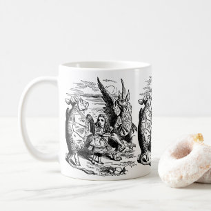 Caneca De Café Vintage Alice no País das Maravilhas, Griffin, Ta