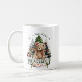 Caneca De Café Vintage All Wrapped Up Holiday