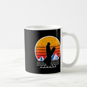 Caneca De Café Vintage anos 80 Montes Geometria Snowboard Snowboa