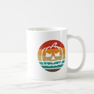 Caneca De Café Vintage ao estilo retro da abóbora