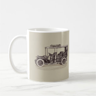 Caneca De Café Vintage Automobile Transportation Coffee Mug