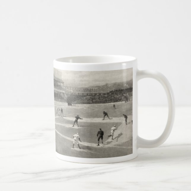Caneca De Café Vintage Baseball Game (Direita)