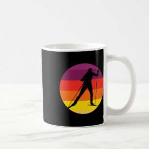 Caneca De Café Vintage Biathlon I Winter Sports Cross-country Ski