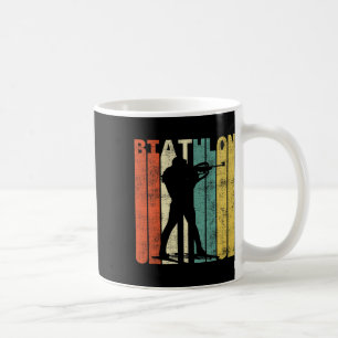 Caneca De Café Vintage Biathlon Retro Biathlete