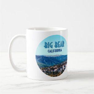Caneca De Café Vintage Big Bear California Mounties