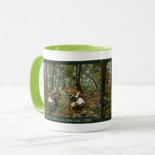 Caneca de Café Vintage Big Savage Mountain