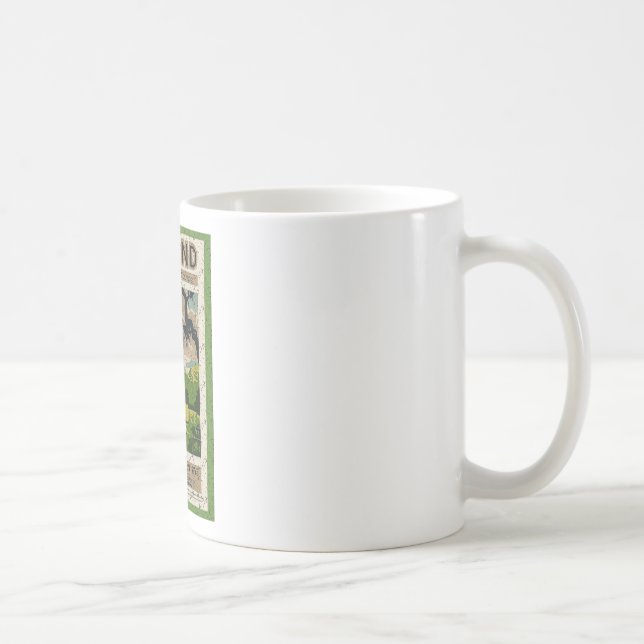 Caneca De Café Vintage Blarney Castle (Direita)